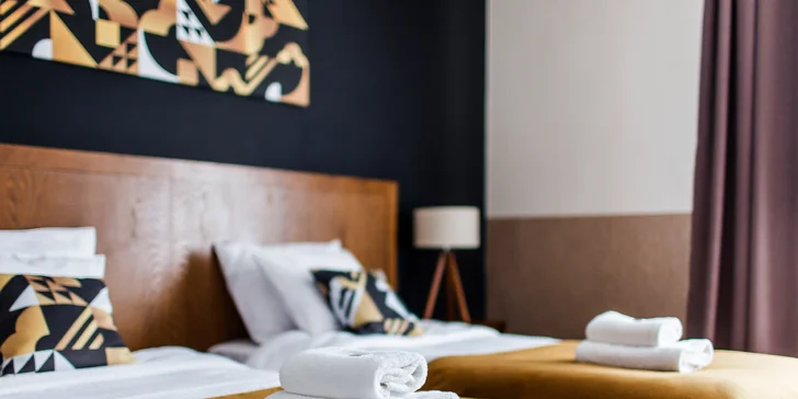 Moderní hotel v Krakově se snídaní a klidnou zahradou, 1 km od Hlavního náměstí