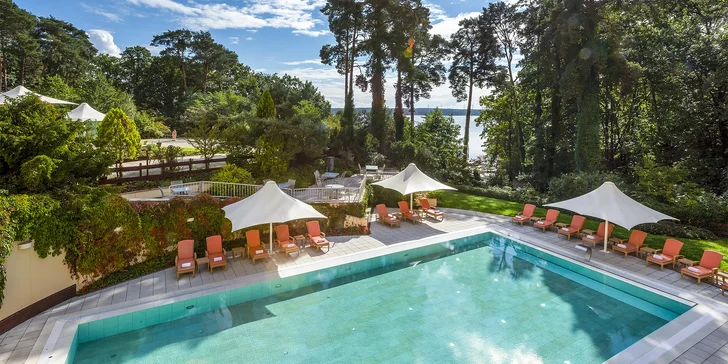 Lázně Bad Saarow nedaleko Berlína: jídlo, neomezený wellness, příroda i golf