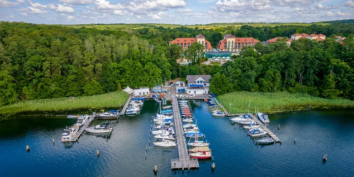 Lázně Bad Saarow nedaleko Berlína: jídlo, neomezený wellness, příroda i golf