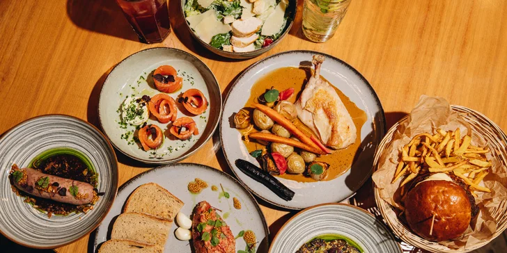 Salut Restaurant: voucher v hodnotě 600-1800 Kč na speciality české i mezinárodní kuchyně