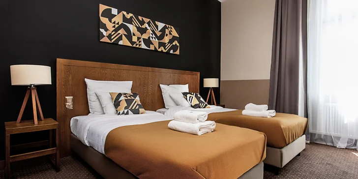 Moderní hotel v Krakově se snídaní a klidnou zahradou, 1 km od Hlavního náměstí