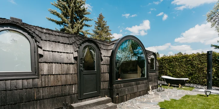 Designové iglú u Plumlovské přehrady: privátní vířivka, sauna a masážní křeslo