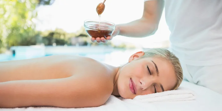 Proti celulitidě, stresu i nespavosti: relaxační medová masáž, 1, 3 i 5 ošetření