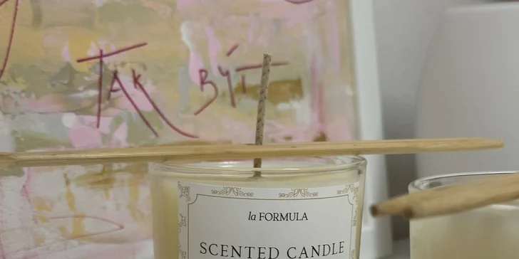 Vyrobte si vlastní vonnou svíčku: kreativní workshop pro 1 i 2 osoby