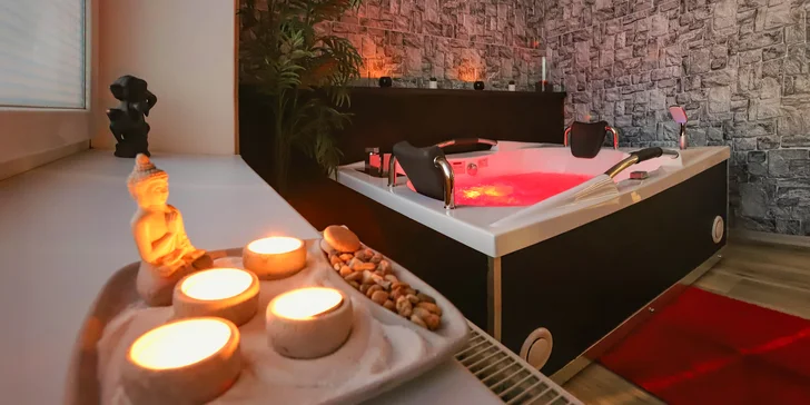 Relax na jižní Moravě: romantický pobyt ve wellness apartmánu s privátní vířivkou