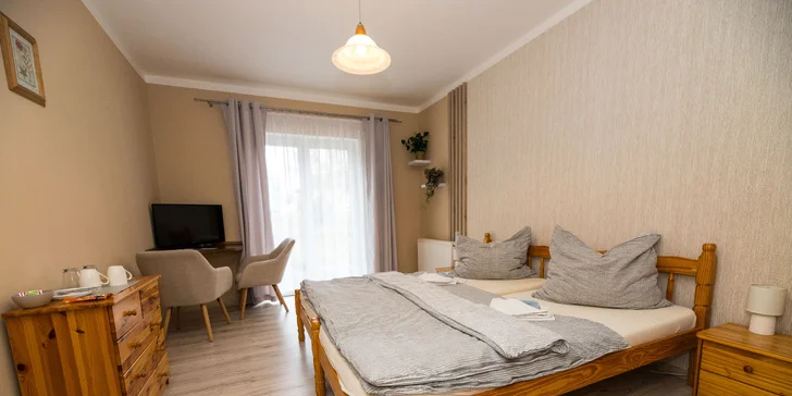 Penzion v klidné části Františkových Lázní: pobyt s privátním wellness i Aquaforem