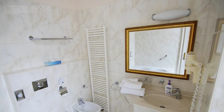 4* relaxace v Karlových Varech s polopenzí, wellness a procedurami