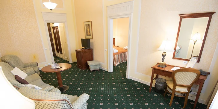 4* relaxace v Karlových Varech s polopenzí, wellness a procedurami