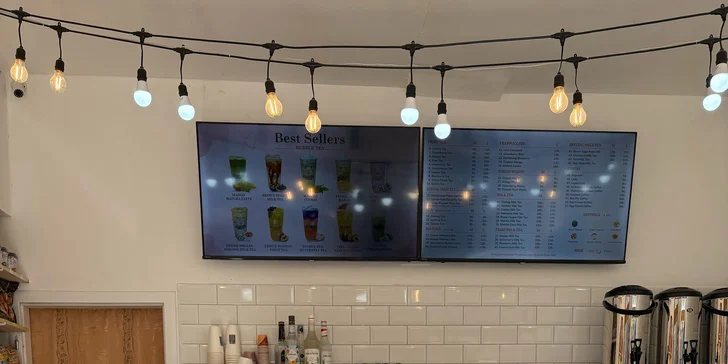 Otevřené vouchery na 100-300 Kč do Min Boba: bubble tea i matcha latte