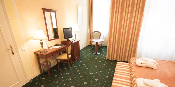 4* relaxace v Karlových Varech s polopenzí, wellness a procedurami