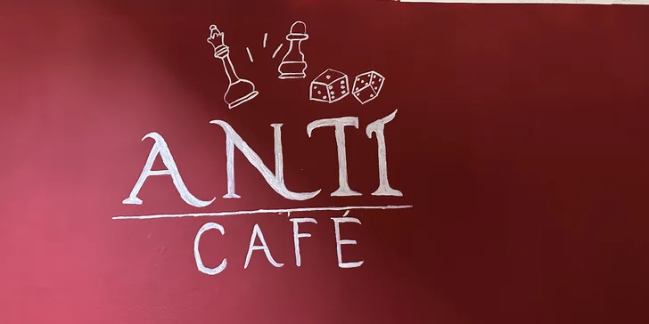 Hraní deskovek v herní kavárně AntiCafé: 1, 2 nebo 3 a více hodin, vč. kávy a občerstvení
