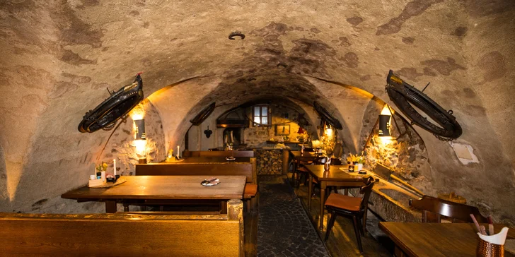 Pobyt v historickém penzionu v srdci Českého Krumlova: snídaně a 10% sleva do restaurace