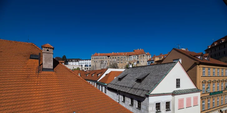 Pobyt v historickém penzionu v srdci Českého Krumlova: snídaně a 10% sleva do restaurace