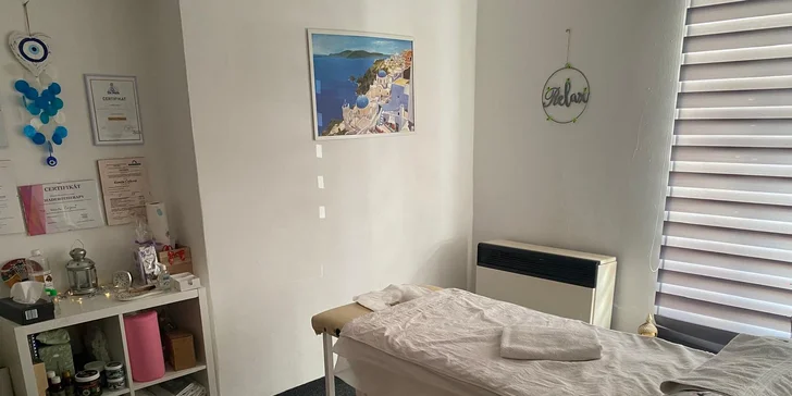 Maderoterapie těla či obličeje včetně zábalu nebo relaxační masáže hlavy