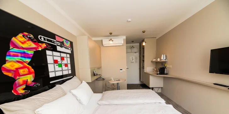 Designový smarthotel v Olomouci: pobyt kousek od centra s možností privátní sauny