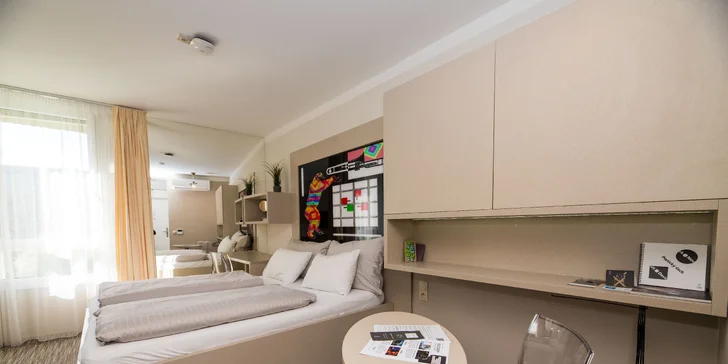 Designový smarthotel v Olomouci: pobyt kousek od centra s možností privátní sauny