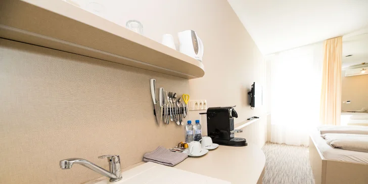 Designový smarthotel v Olomouci: pobyt kousek od centra s možností privátní sauny