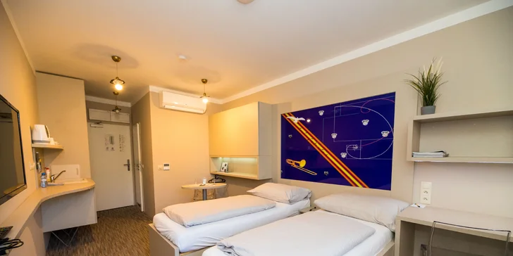 Designový smarthotel v Olomouci: pobyt kousek od centra s možností privátní sauny
