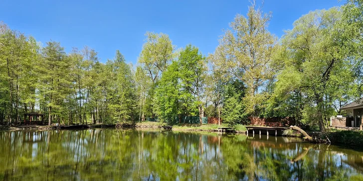 Rybaření na soukromém rybníku: povolenka pro jednu osobu na 1 i 2 pruty