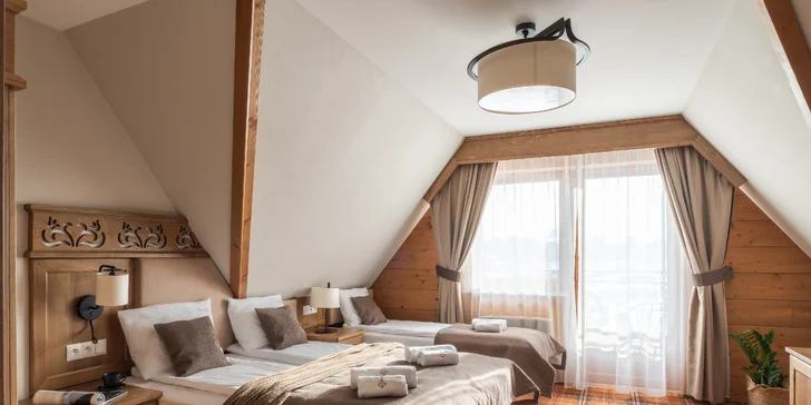 Stylový relax v polských Tatrách: snídaně a neomezený wellness