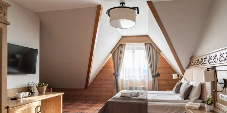 Stylový relax v polských Tatrách: snídaně a neomezený wellness