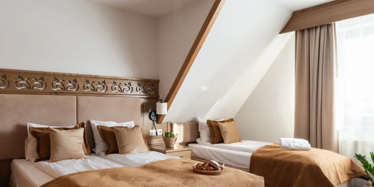 Stylový relax v polských Tatrách: snídaně a neomezený wellness