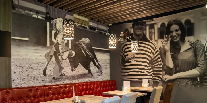 Degustace tataráků v restauraci La Corrida: hovězí, ze sušených rajčat i romadurový