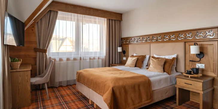 Stylový relax v polských Tatrách: snídaně a neomezený wellness