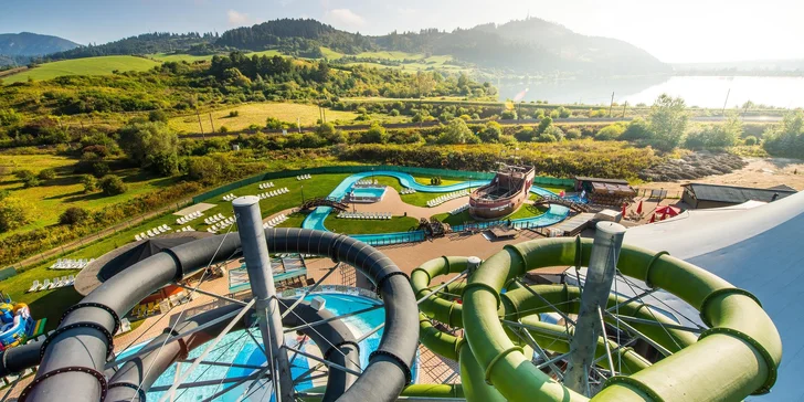 Pobyt v apartmánovém studiu v areálu Vodního parku Bešeňová se slevou na vstupy