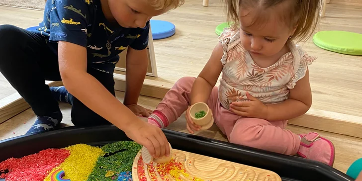 Kreativní lekce smyslohraní Mysli na smysly Speciál pro děti od 1 roku do 7 let