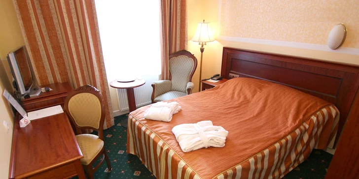 4* relaxace v Karlových Varech s polopenzí, wellness a procedurami