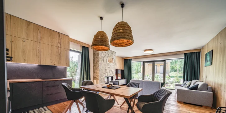 Pobyt ve Vysokých Tatrách ve Staré Lesné: moderně zařízené apartmány se snídaní a vstupem do Mountain Wellness centra