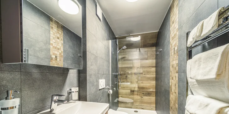Pobyt ve Vysokých Tatrách ve Staré Lesné: moderně zařízené apartmány se snídaní a vstupem do Mountain Wellness centra