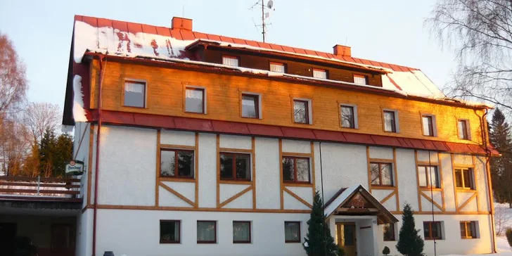 Březnový odpočinek v Krkonoších na 3 nebo 5 nocí pro dva s polopenzí