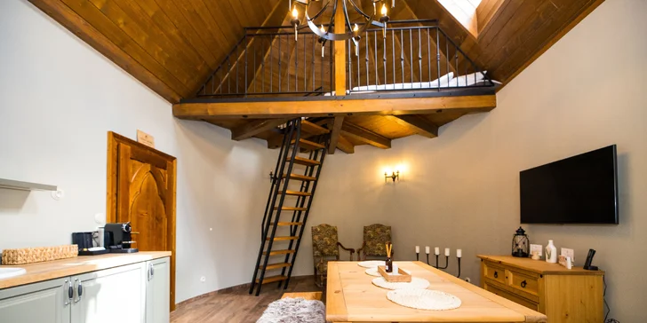 Apartmány na hradě Kunzov: pobyt se snídaní i polopenzí a vstup do wellness