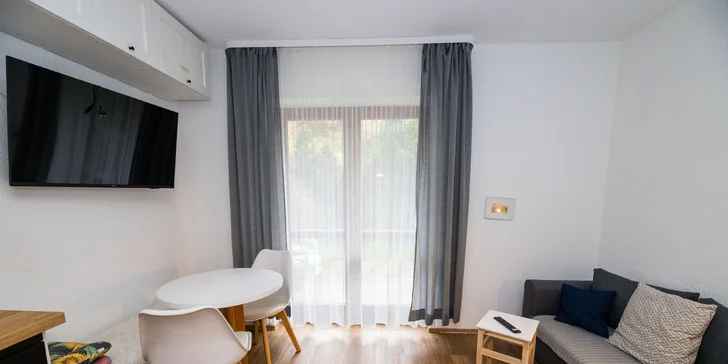Vybavený moderní apartmán na německé straně Šumavy 300m od skiareálu