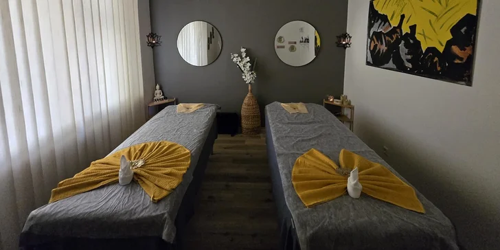 Aromaterapeutická párová masáž vč. aroma koupele: 60-120 min. relaxu