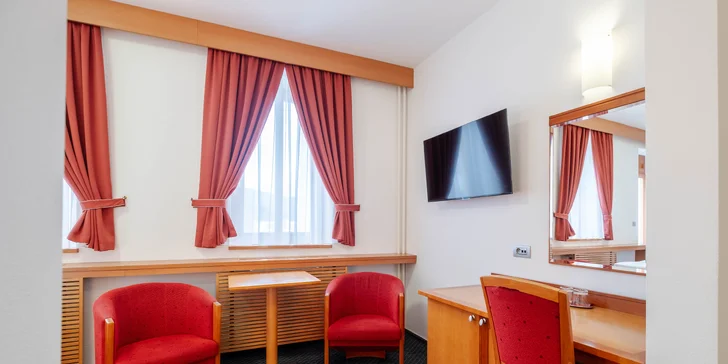 Příjemný hotel v centru Jeseníku se snídaní či polopenzí i saunou