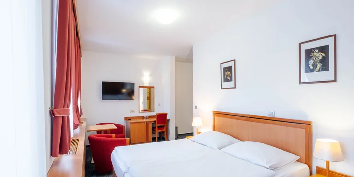 Příjemný hotel v centru Jeseníku se snídaní či polopenzí i saunou