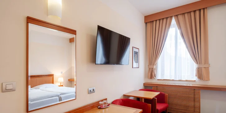Příjemný hotel v centru Jeseníku se snídaní či polopenzí i saunou