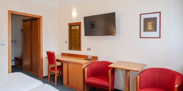 Příjemný hotel v centru Jeseníku se snídaní či polopenzí i saunou