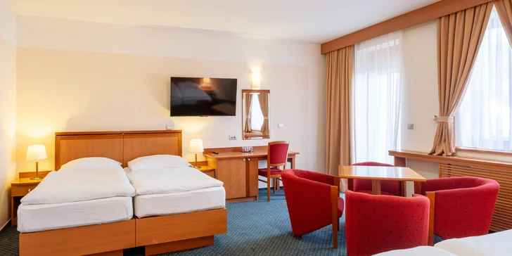 Příjemný hotel v centru Jeseníku se snídaní či polopenzí i saunou