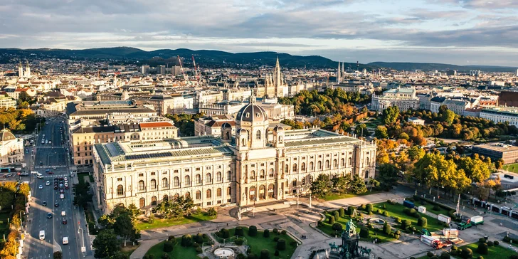 Pobyt ve 3* hotelu ve Vídni se snídaní, pěší vzdálenost do centra