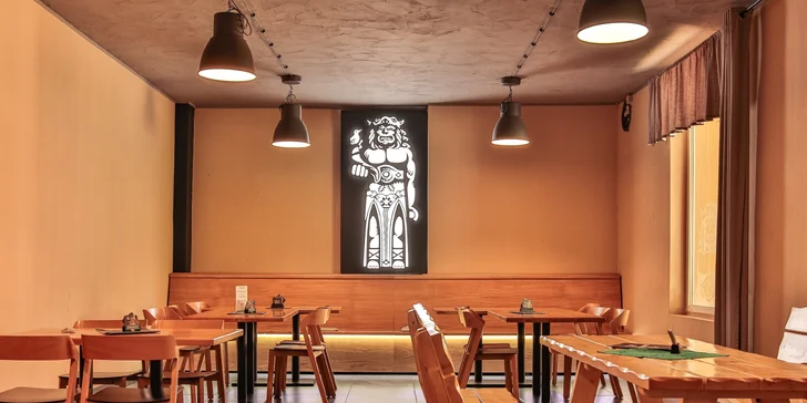 Koleno s chlebem, hořčicí a křenem i s pivem Radegast pro 1 nebo 2 osoby
