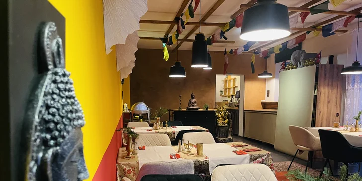 Voucher na 500–2 000 Kč na cokoliv z menu v nepálské restauraci