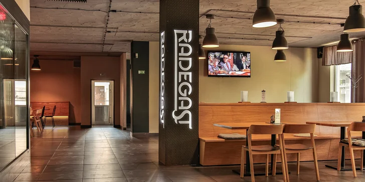 Bramborové placky s ohnivou směsí i s pivem Radegast pro 1 nebo 2 osoby