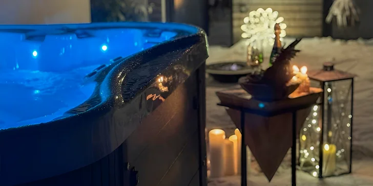 Až 150 min. privátního wellness s nápoji i mísou ovoce pro 2 osoby