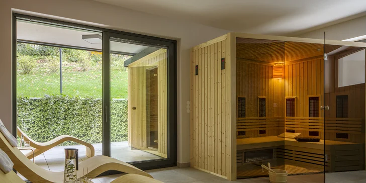 Dovolená ve Slezských Beskydech: moderní aparthotel se snídaní, vstup do saunaria