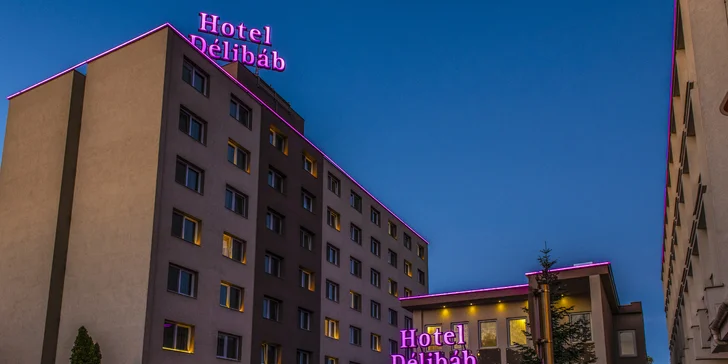 Relax u největších termálů v Evropě: 4* hotel s polopenzí, wellness i vstup do Hungarospa