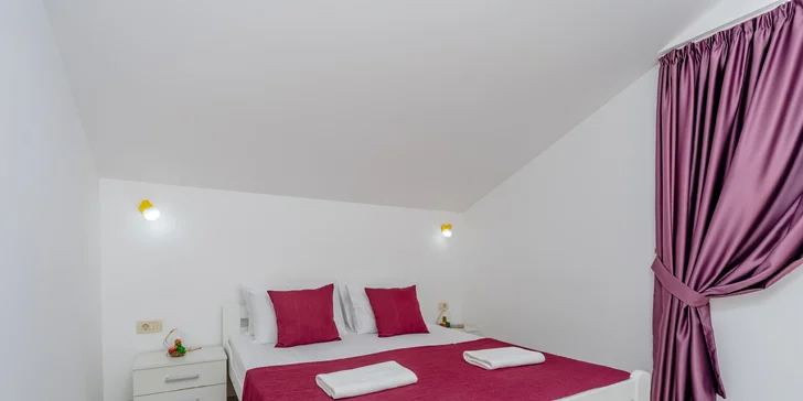 Dovolená v Černé Hoře: prostorné apartmány s výhledem na moře, výlety do muzea i aquaparku